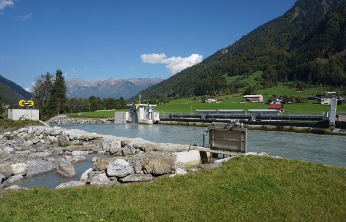 Neubau Wasserkraftwerk RufiHätzingen/ GL